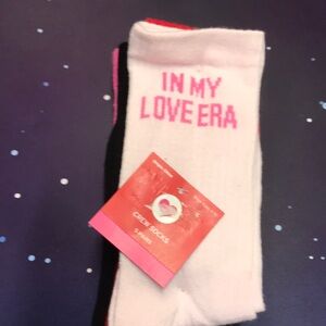 Womens, crew socks,sz 4-10, multi color pack,